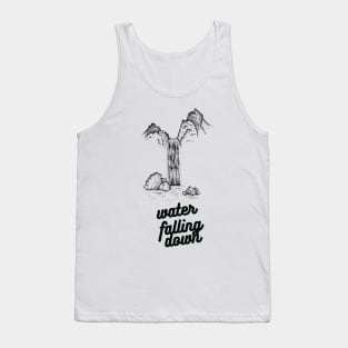 Water Falling Down Tank Top